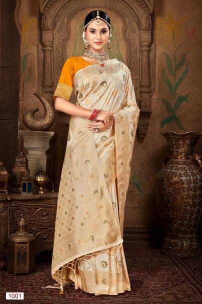 BUNAWAT PAVITRA SILK Saree Wholesale catalog