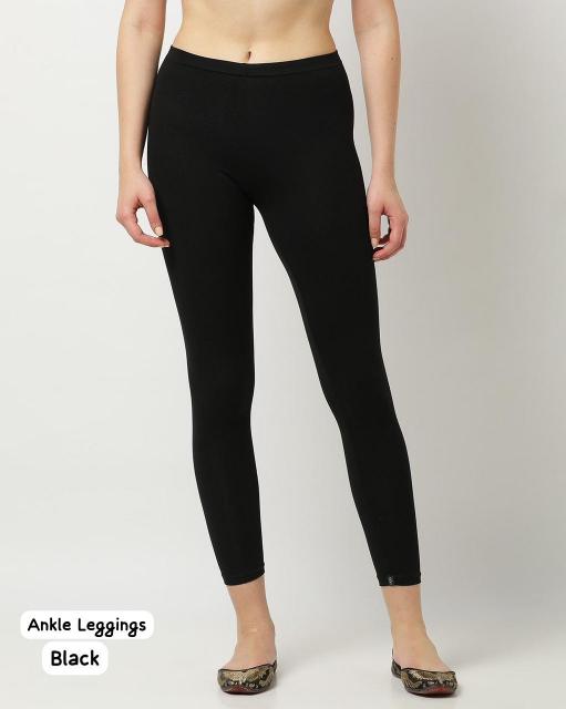 Comfort Cotton Lycra 4-Way Ankle Leggings Wholesale catalog