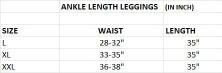 Comfort Cotton Lycra 4-Way Ankle Leggings Wholesale catalog
