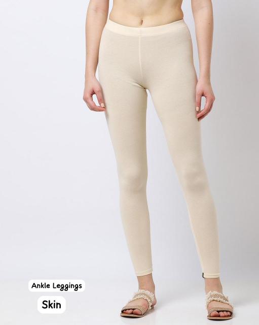 Comfort Cotton Lycra 4-Way Ankle Leggings Wholesale catalog
