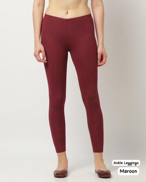 Comfort Cotton Lycra 4-Way Ankle Leggings Wholesale catalog