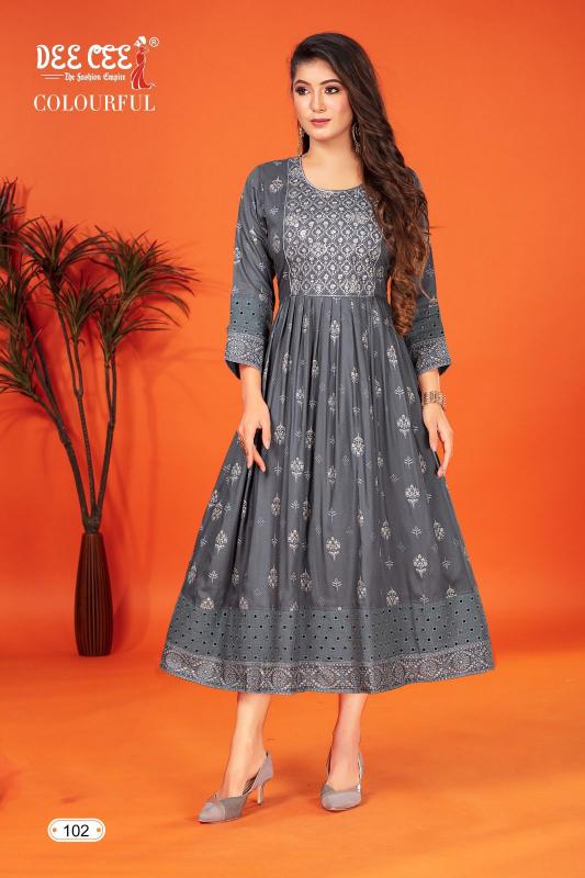 DEECEE COLOURFUL Kurti Wholesale catalog
