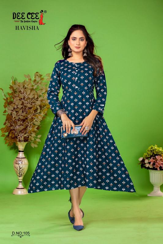 DEECEE HIVISA Kurti Wholesale catalog