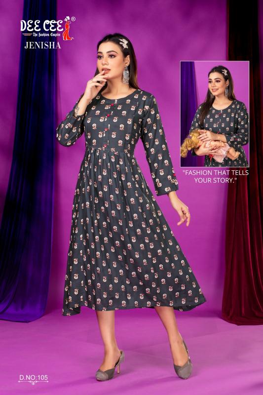 DEECEE JENISHA Kurti Wholesale catalog