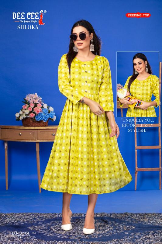 DEECEE SHLOKA Kurti Wholesale catalog
