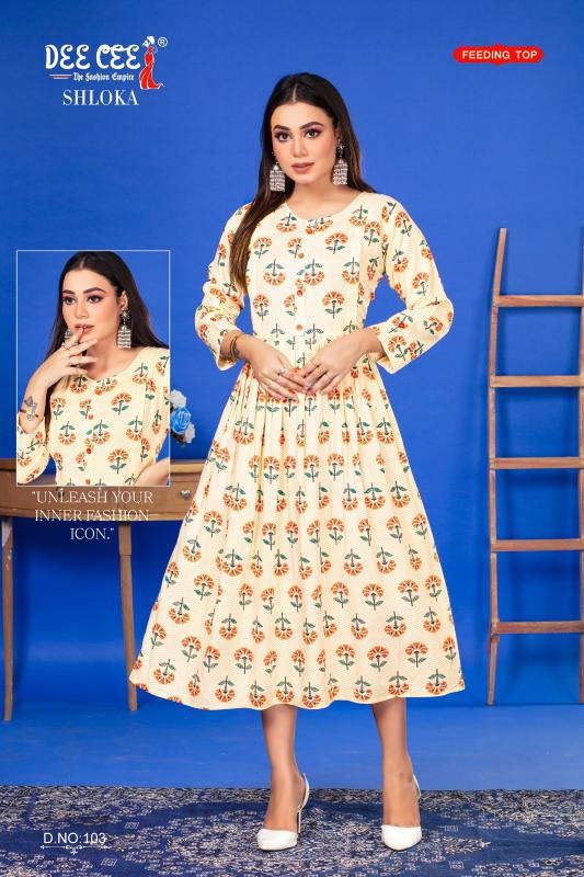 DEECEE SHLOKA Kurti Wholesale catalog