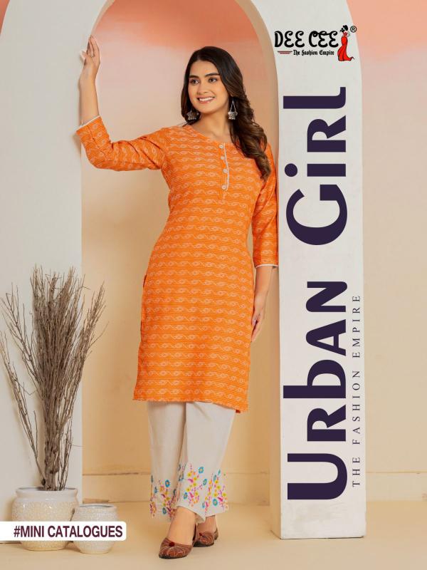 DEECEE URBAN GIRL Kurti Wholesale catalog
