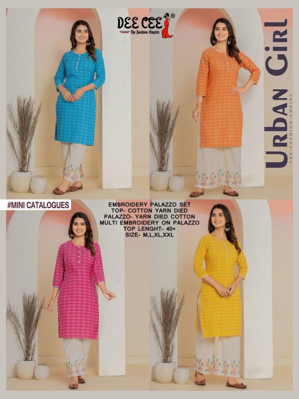 DEECEE URBAN GIRL Kurti Wholesale catalog