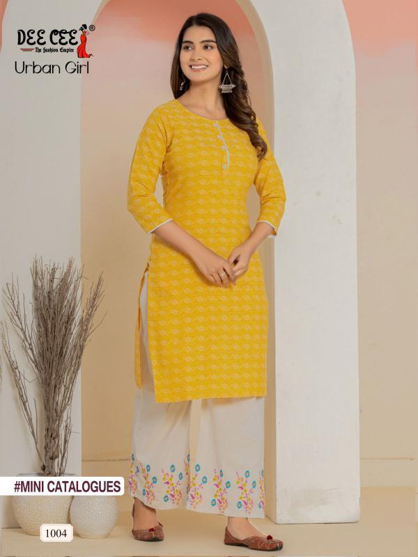 DEECEE URBAN GIRL Kurti Wholesale catalog