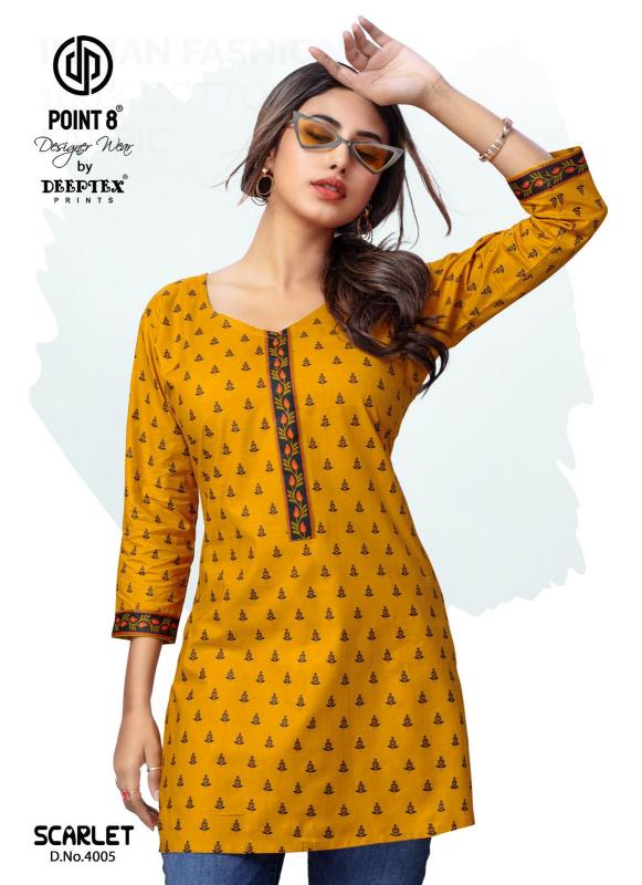 Deeptex Scarlet Vol-4 – Short Tops - Wholesale Catalog