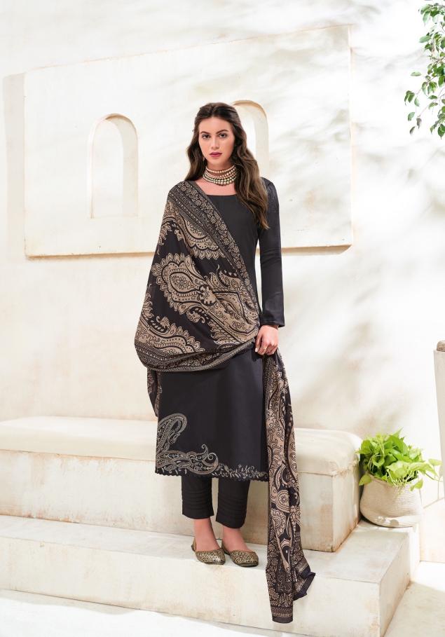 Fida Zahavi Cotton Embroidered Dress Material Wholesale catalog