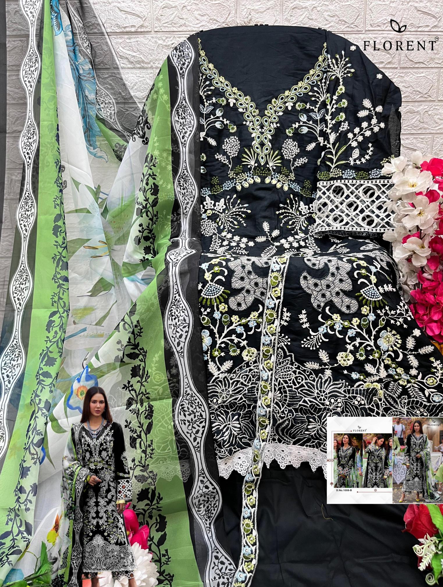 Florent 1008 A And B Salwar Kameez Wholesale catalog
