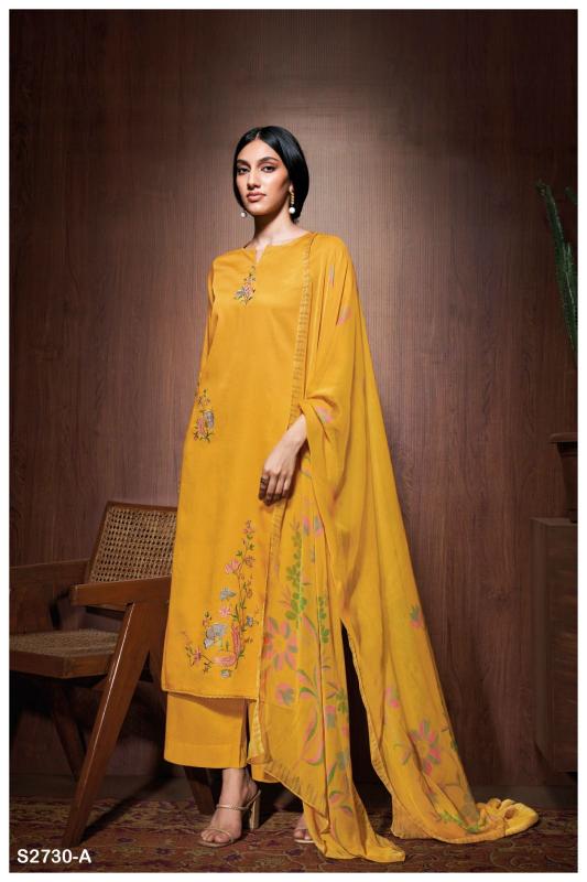 Ganga AASHI 2730 Dress Materials Wholesale catalog