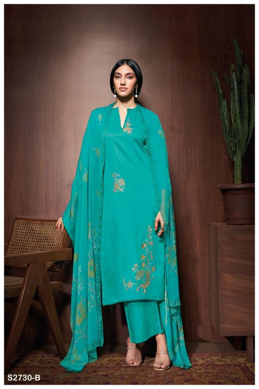 Ganga AASHI 2730 Dress Materials Wholesale catalog