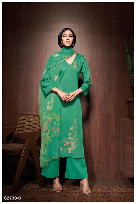 Ganga AASHI 2730 Dress Materials Wholesale catalog