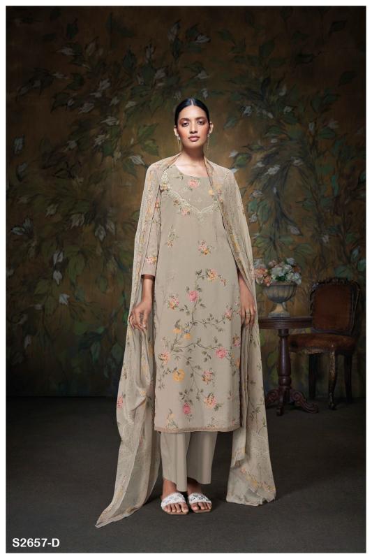 Ganga AGAMYA 2657 Dress Materials Wholesale catalog