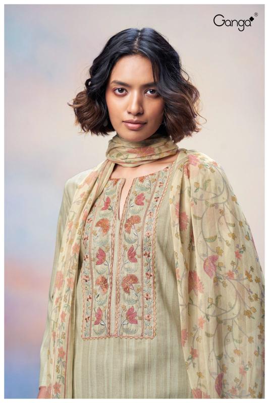 Ganga BHARGAVI 2604 Dress Materials Wholesale catalog