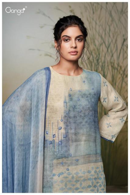 Ganga EMILIANA 2655 Dress Materials Wholesale catalog