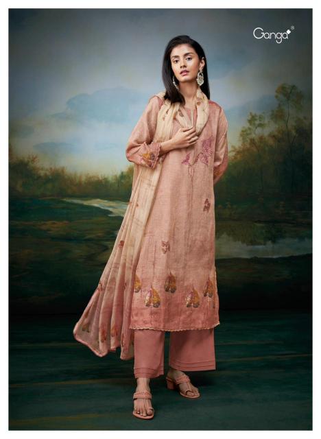 Ganga HARLETT Dress Materials Wholesale catalog