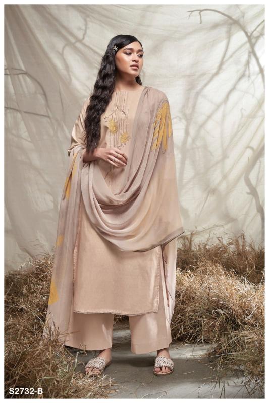 Ganga JIYANSHI 2732 Dress Materials Wholesale catalog