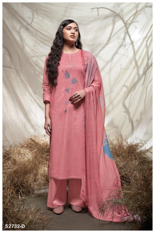 Ganga JIYANSHI 2732 Dress Materials Wholesale catalog