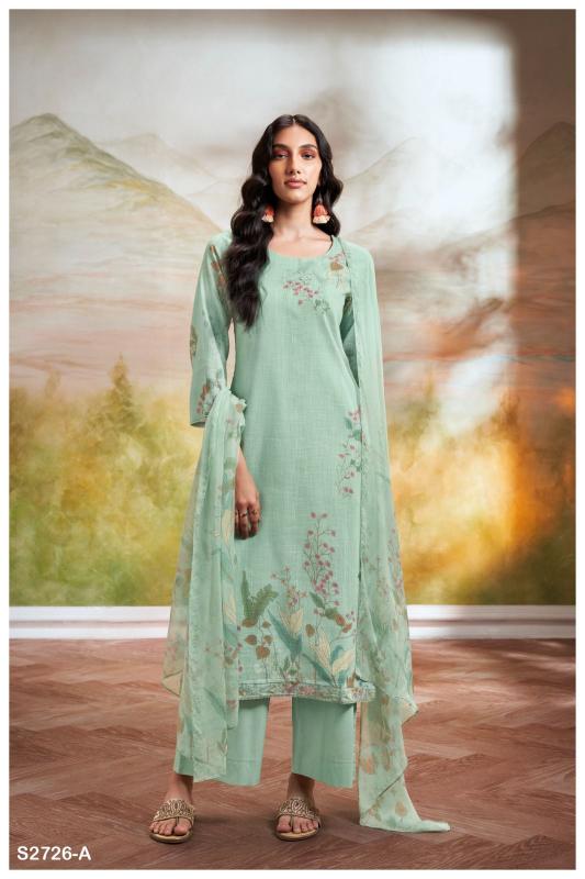 Ganga KIANA 2726 Dress Materials Wholesale catalog