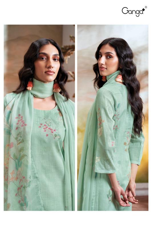Ganga KIANA 2726 Dress Materials Wholesale catalog