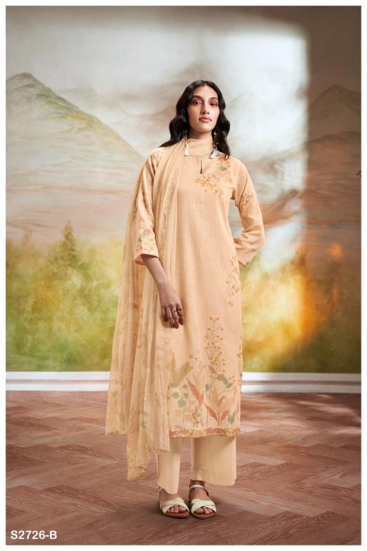 Ganga KIANA 2726 Dress Materials Wholesale catalog