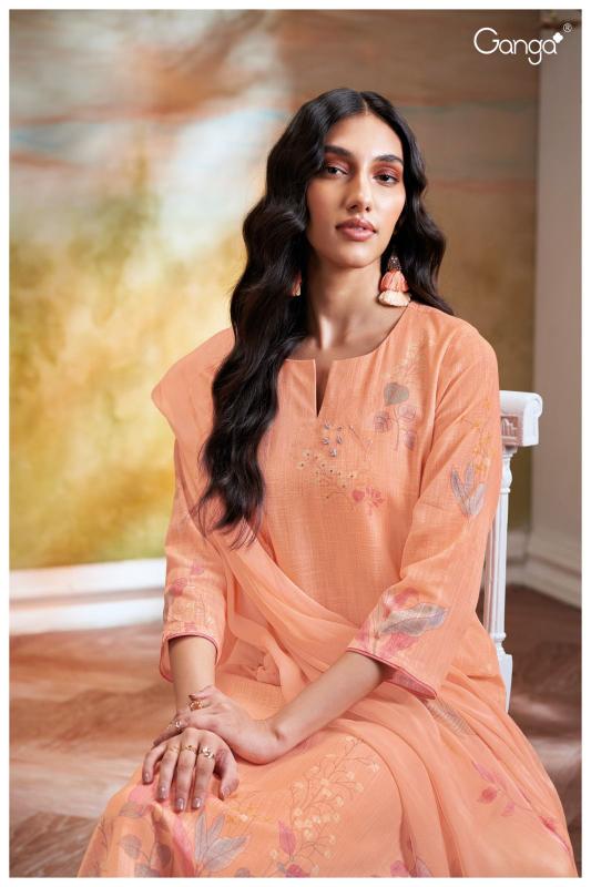 Ganga KIANA 2726 Dress Materials Wholesale catalog