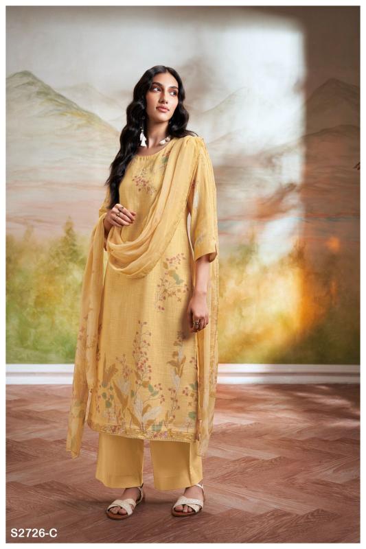 Ganga KIANA 2726 Dress Materials Wholesale catalog