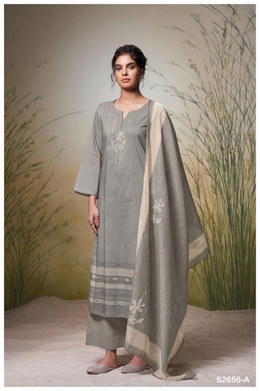 Ganga NERIAH 2656 Dress Materials Wholesale catalog