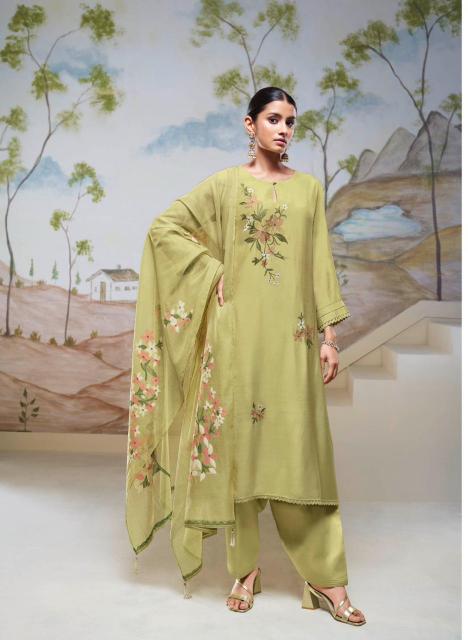 Ganga NYSSA Dress Materials Wholesale catalog