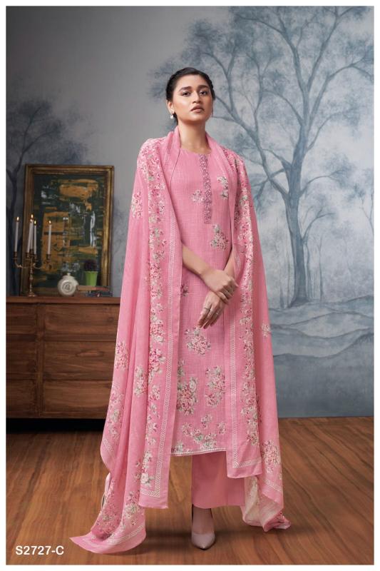 Ganga SAMAIRA 2727 Dress Materials Wholesale catalog