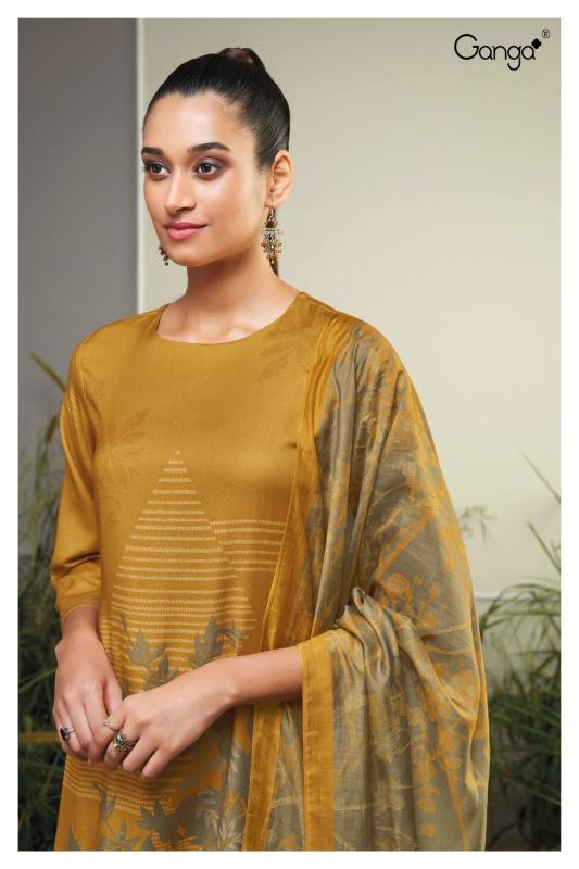 Ganga TELINEAH 2358 Dress Materials Wholesale catalog