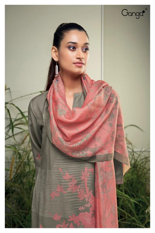 Ganga TELINEAH 2358 Dress Materials Wholesale catalog