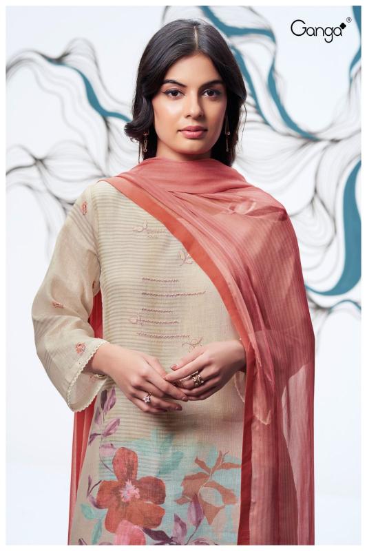 GANGA WINONA 2654 Dress Materials Wholesale catalog