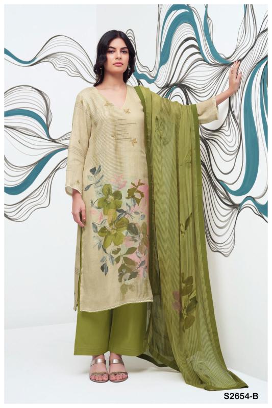 GANGA WINONA 2654 Dress Materials Wholesale catalog