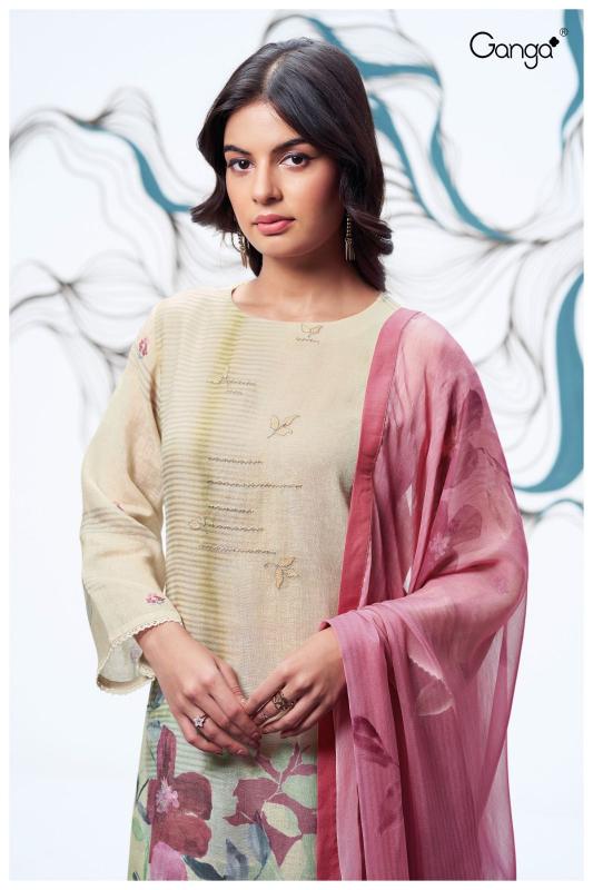 GANGA WINONA 2654 Dress Materials Wholesale catalog