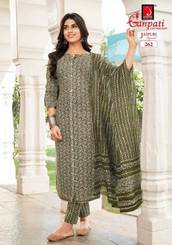 Ganpati Jaipuri Special Vol-11 – Dress Material - Wholesale Catalog