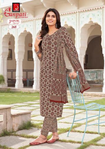 Ganpati Jaipuri Special Vol-11 – Dress Material - Wholesale Catalog