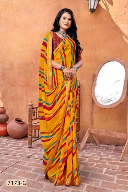 INDER SILK MILLS ATLANTA 7173 SAREE Wholesale catalog
