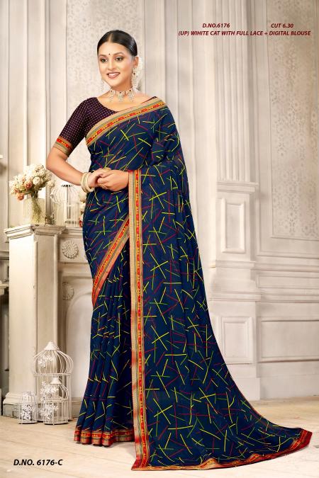 INDER SILK MILLS KHOYA Saree Wholesale catalog