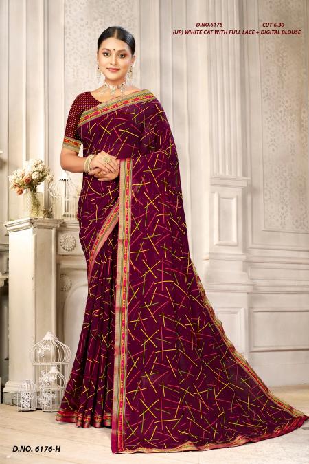 INDER SILK MILLS KHOYA Saree Wholesale catalog