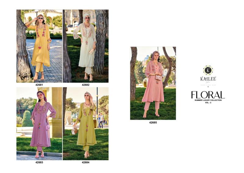KAILEE FASHION FLORAL vol-2 Kurti Wholesale catalog