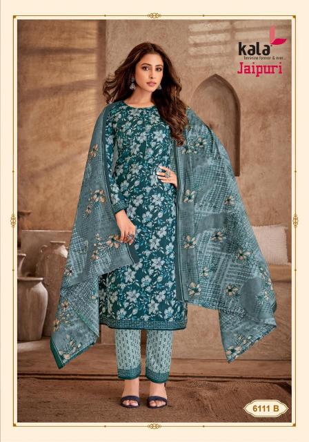 Kala Jaipuri Vol 5 Premium Cotton Dress Material Wholesale catalog