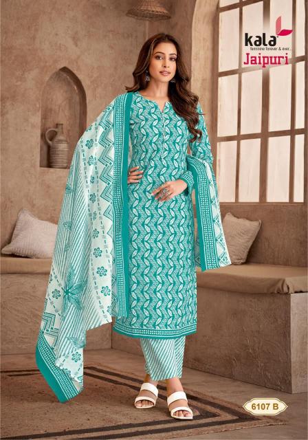 Kala Jaipuri Vol 5 Premium Cotton Dress Material Wholesale catalog