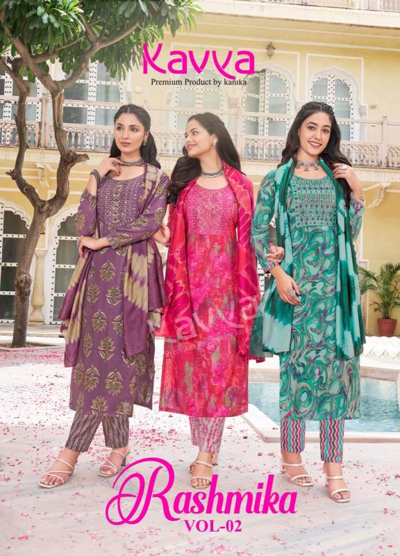 KAVYA RASHMIKA vol - 2 Kurti Wholesale catalog