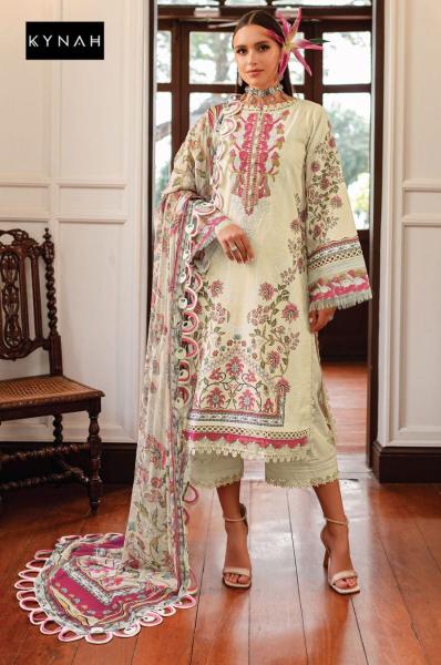 Kynah 2163 Chiffon Dupatta Salwar Kameez Wholesale catalog