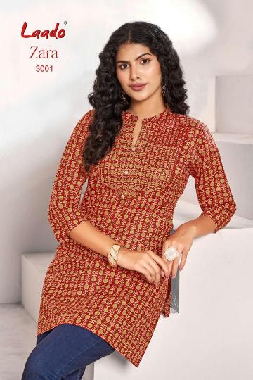 Laado Zara Vol-3 – Short Tops - Wholesale Catalog