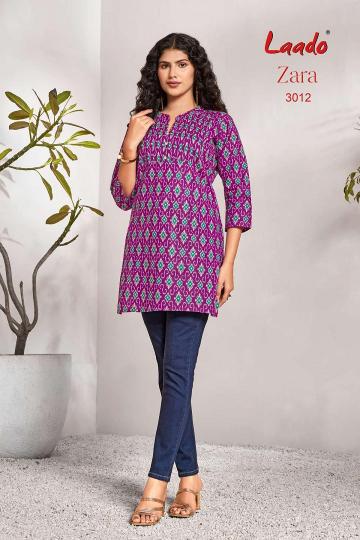 Laado Zara Vol-3 – Short Tops - Wholesale Catalog